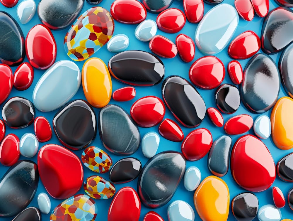 Colorful Pebbles