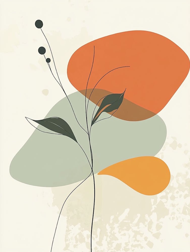 Abstrakte Blume 27