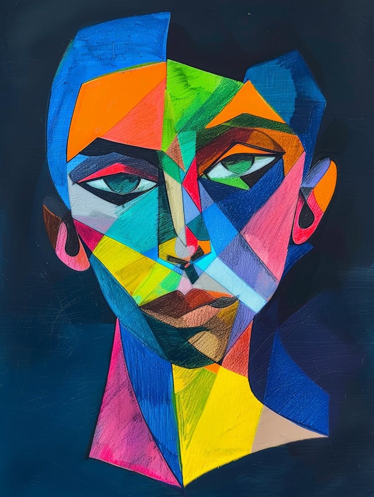 Abstract Portrait Of A Woman 40