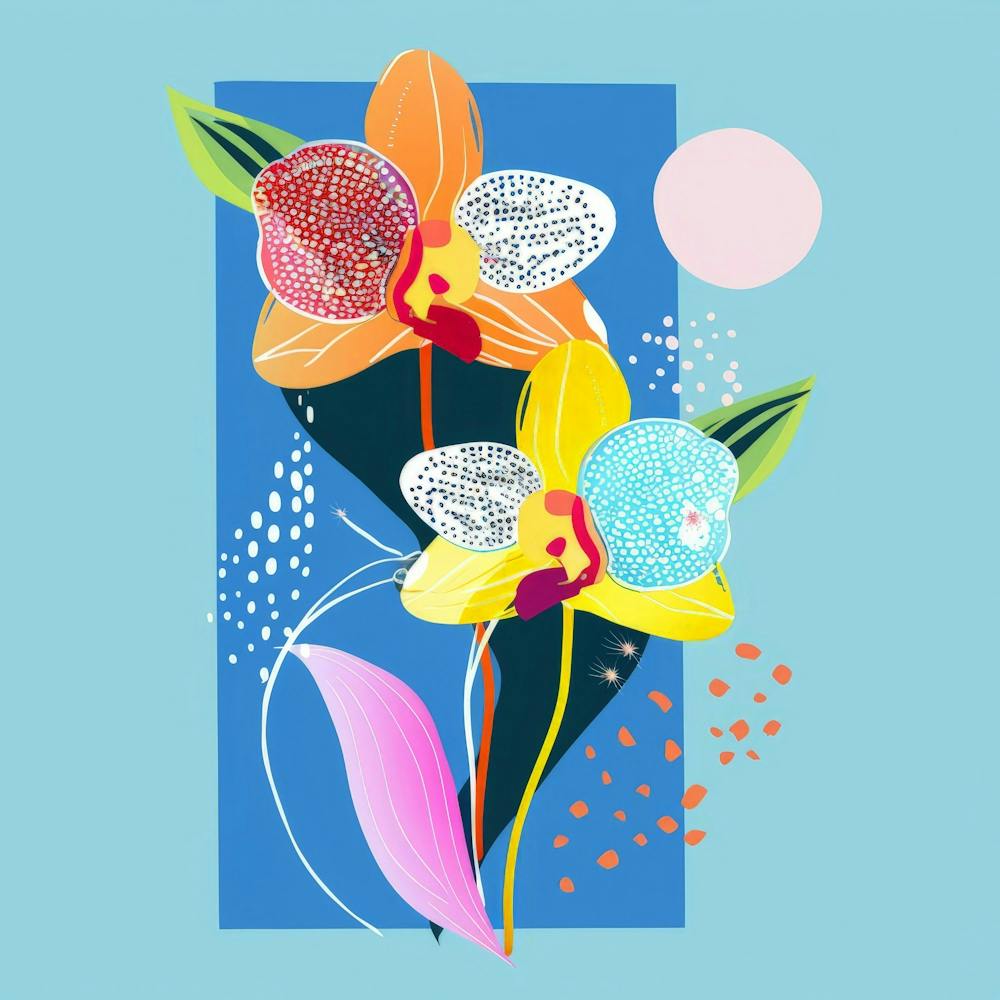 Orchideen In Einer Vase