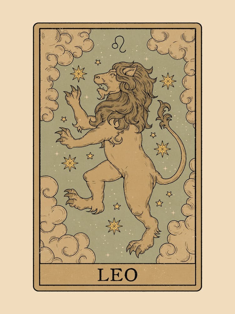 Leo Tarot Zodiac