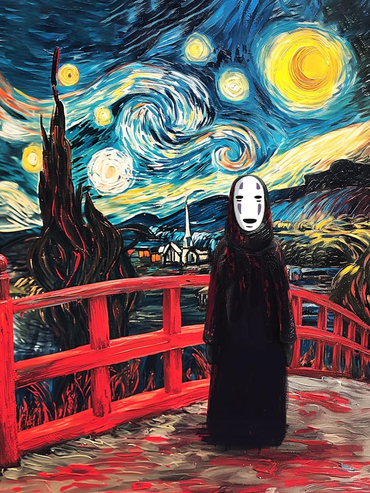 Kaonashi Van Gogh