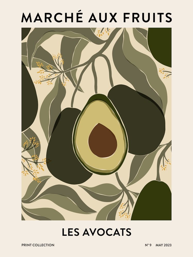 Fruit Market - Avocados