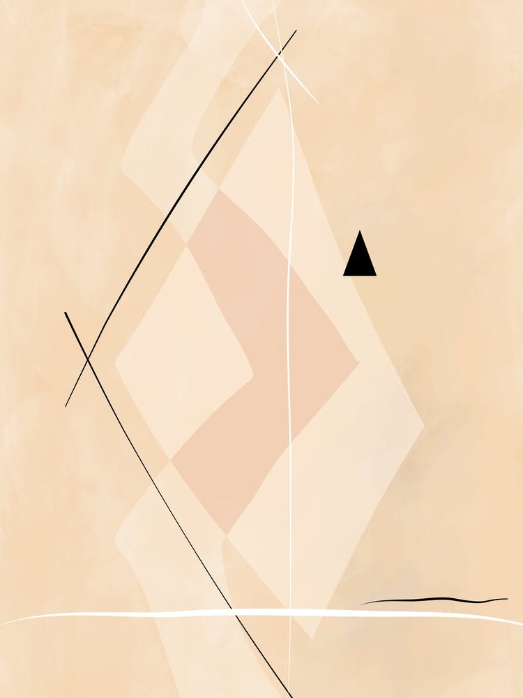 Abstract Moroccan Poster No.2