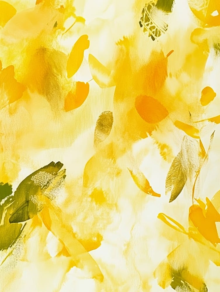Yellow Leaves Art