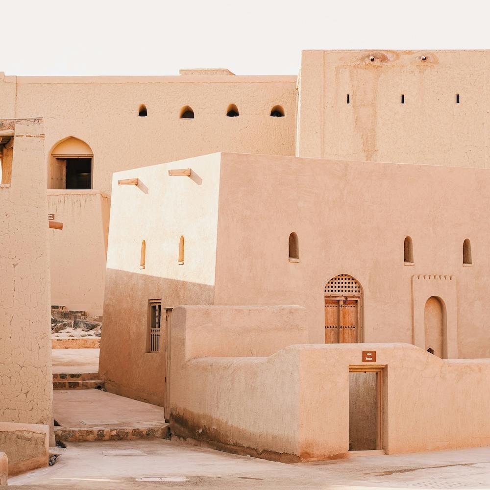 Pastel Building Square