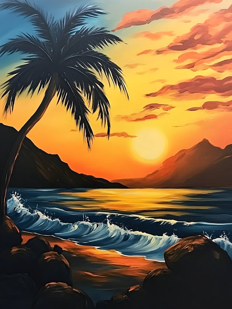 Sunset At The Beach 19