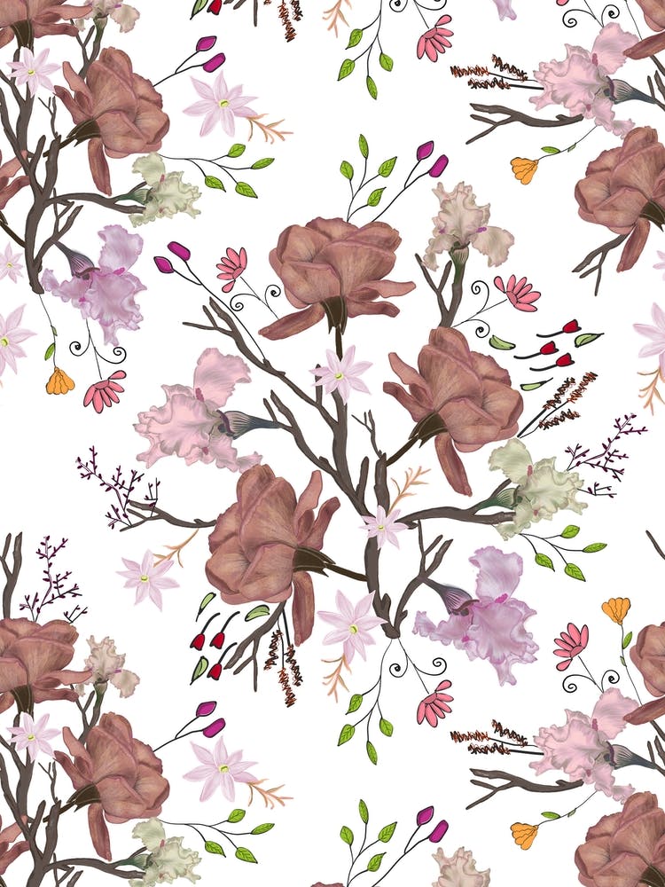Floral Flourish Pattern