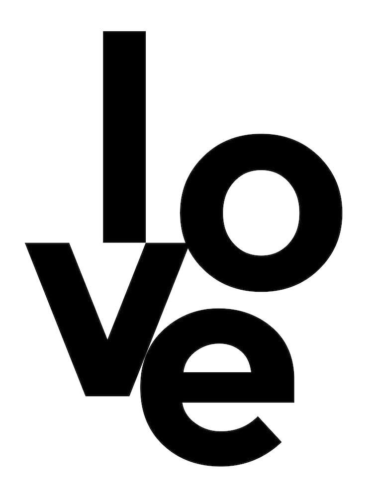 Love typography in mono