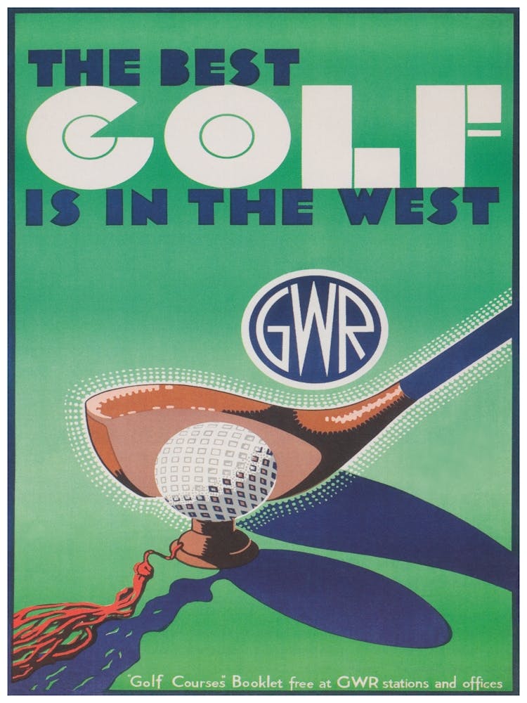 Golf Vintage Sports Poster