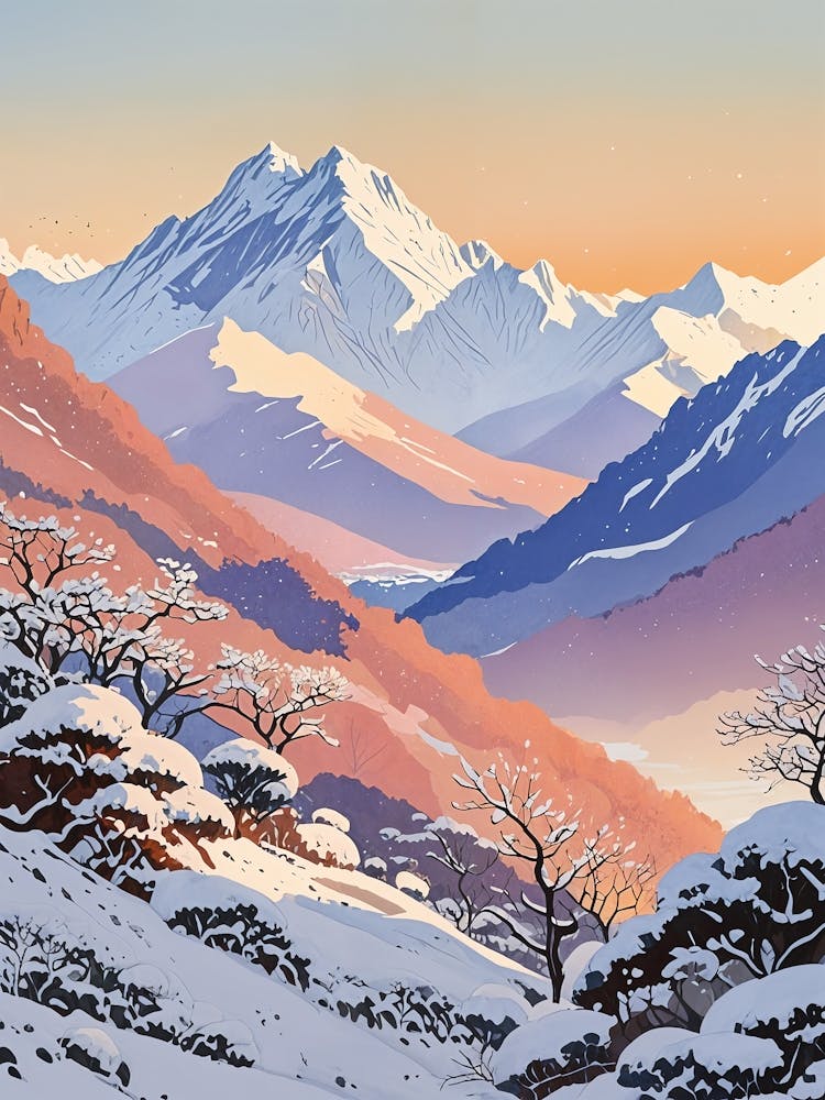 Snowy Mountains no1