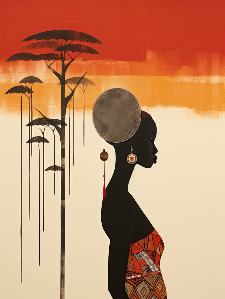 African Woman | Boho Style 4