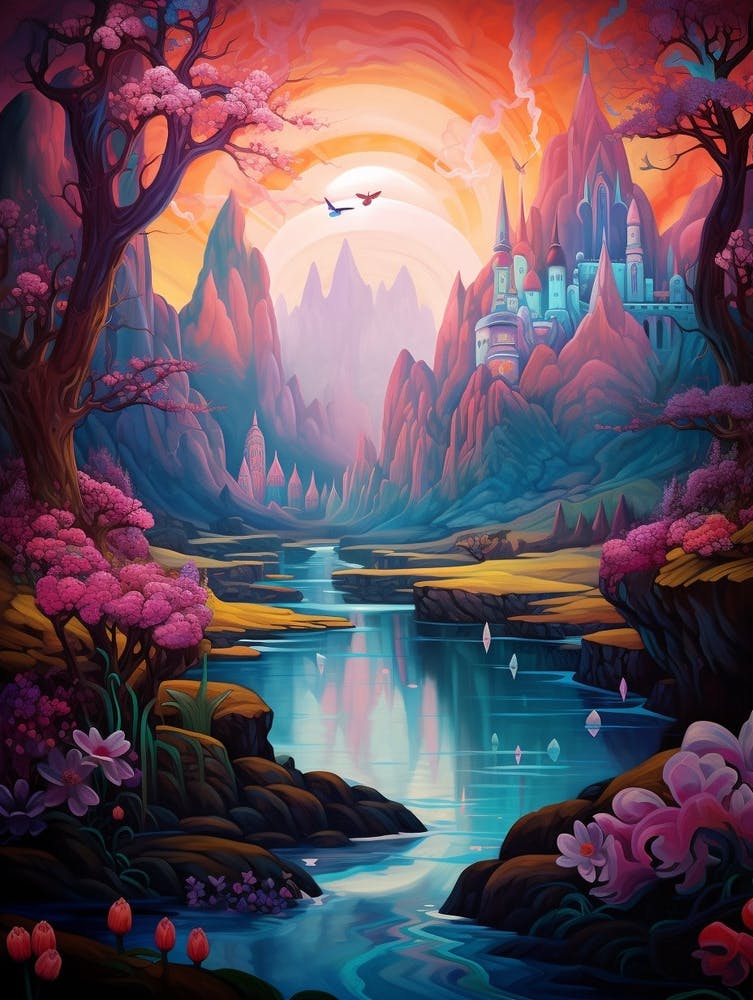 Fantasy Abstract Minimalist 5