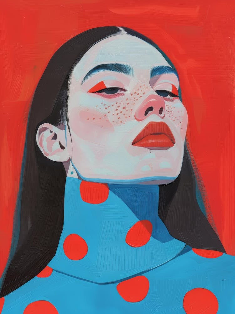 Polka Dot Girl 14
