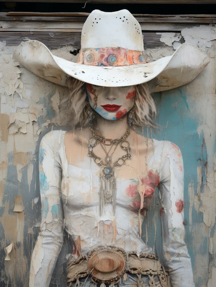Farm Cowgirl Vintage 1