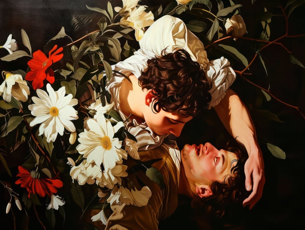Contemporary Artwork Inspired By Caravaggio 1