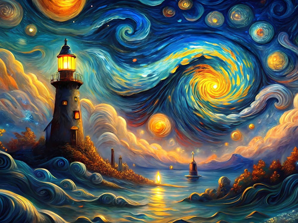 van gogh Starry Night 10