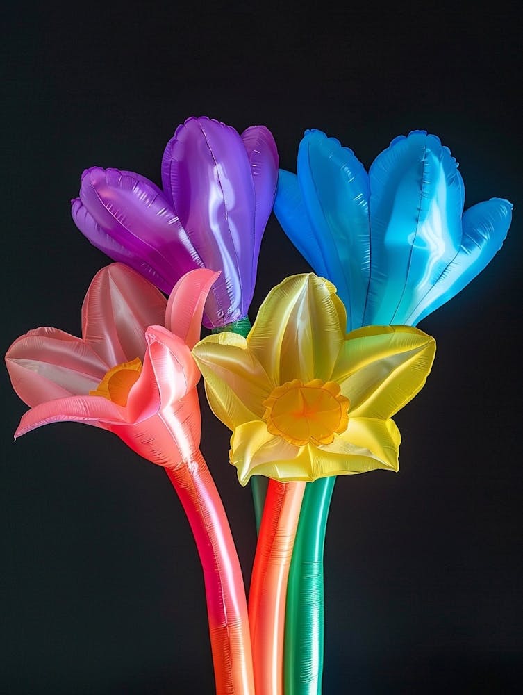 Bright Inflatable Flowers Daffodil 3