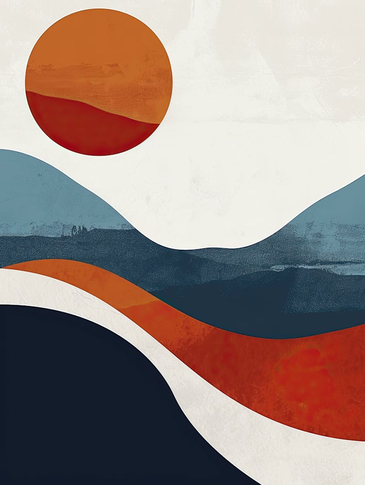 Sunrise In The Mountains, Scandinavian Simplicity