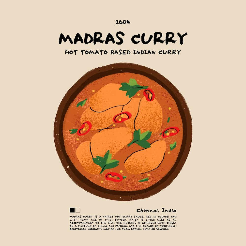 Madras Curry Square