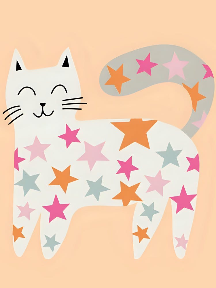 Cat With Stars