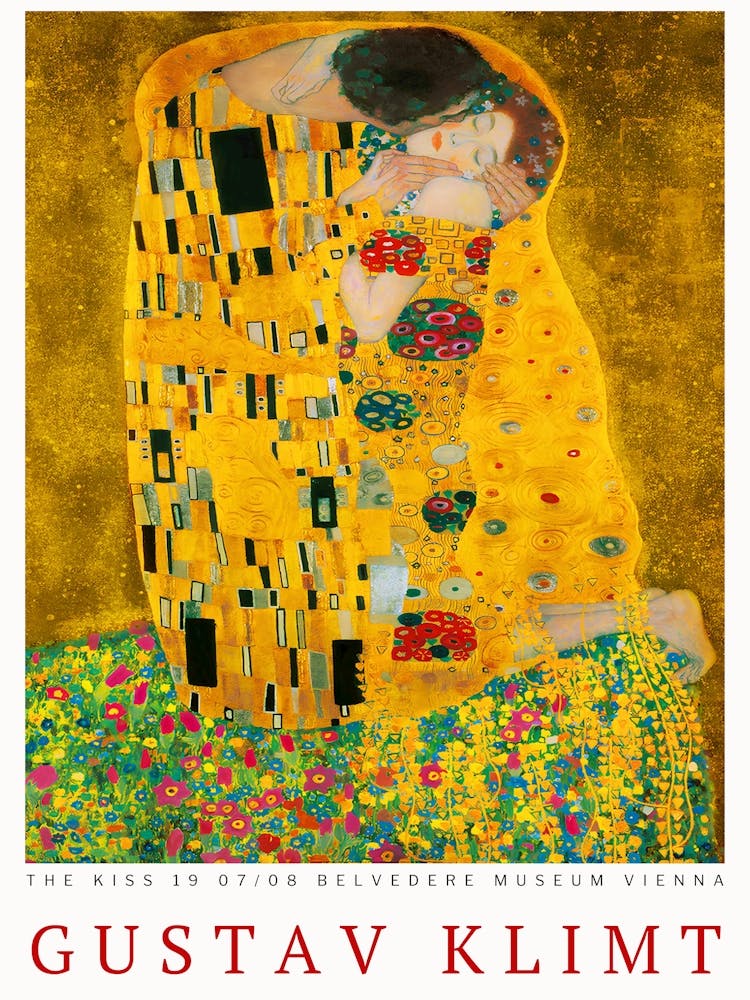 Gustav Klimt The Kiss 1
