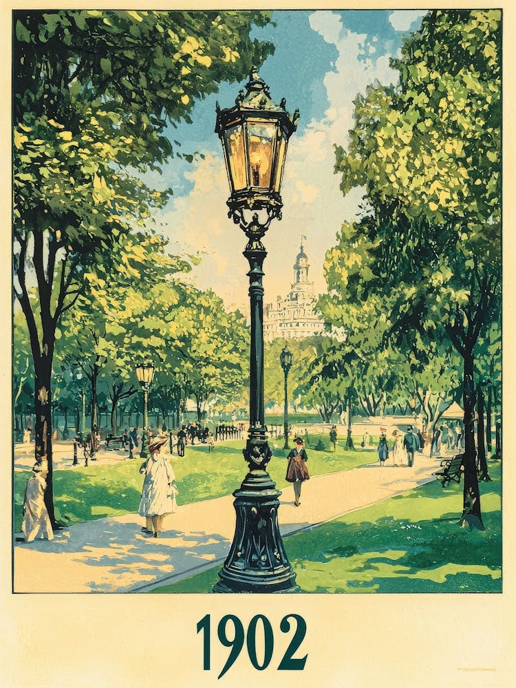 Aihrgdesign A Vintage Poster Of A Serene City Park In 1902 Fe 69e68d81 A22a 4654 A63a 31ffbc95dc47 2