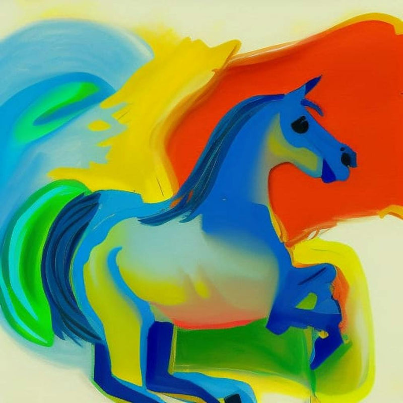 Cheval de l'Arc-en-ciel