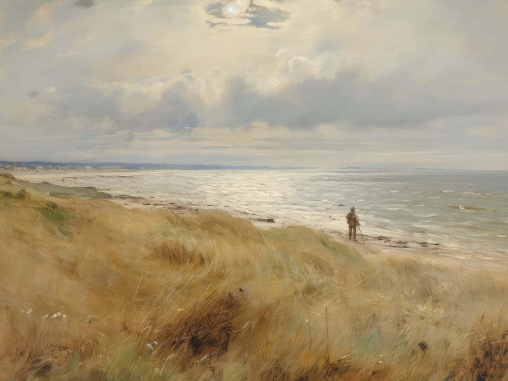 Coastal Vintage Painting