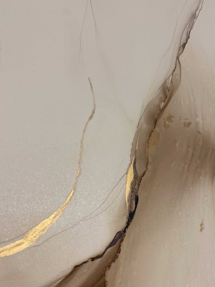 Bronze Abstract Brown