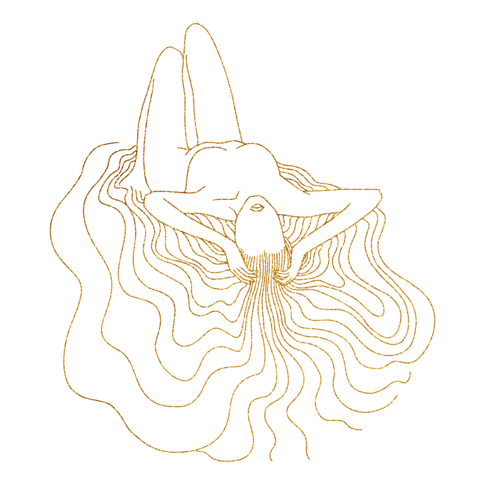 Woman Laying On Her Back