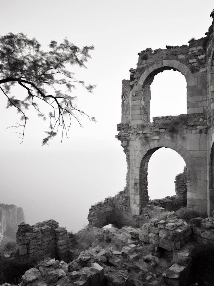 Ravello, Italy, Black And White Photography 2