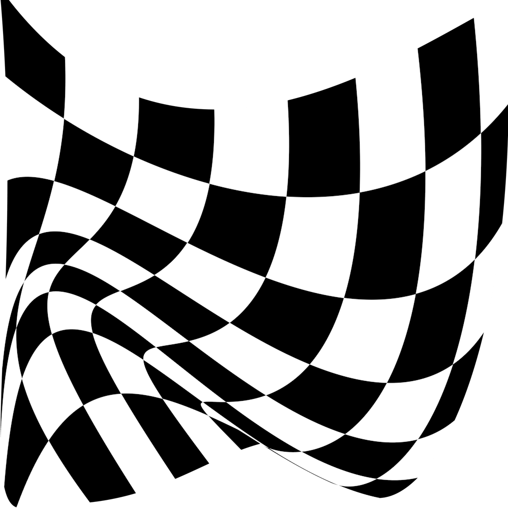 Karierte Flagge
