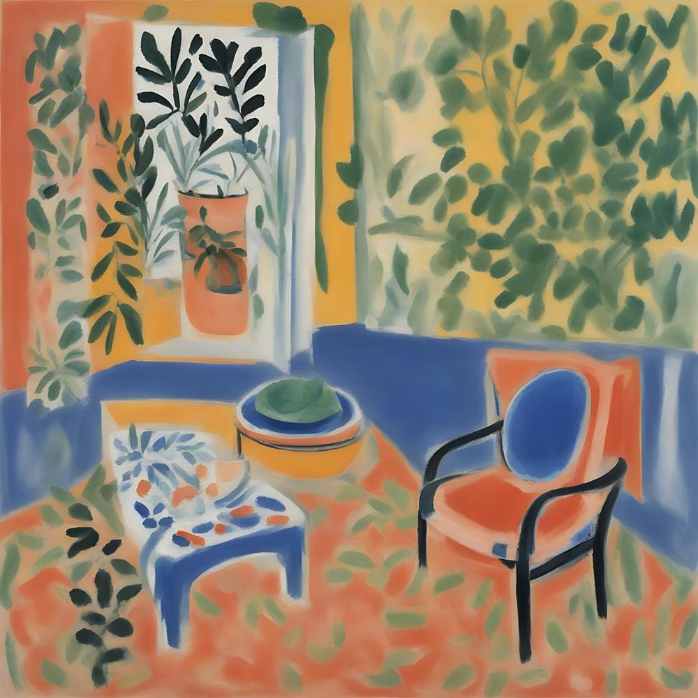Matisse inspired painting