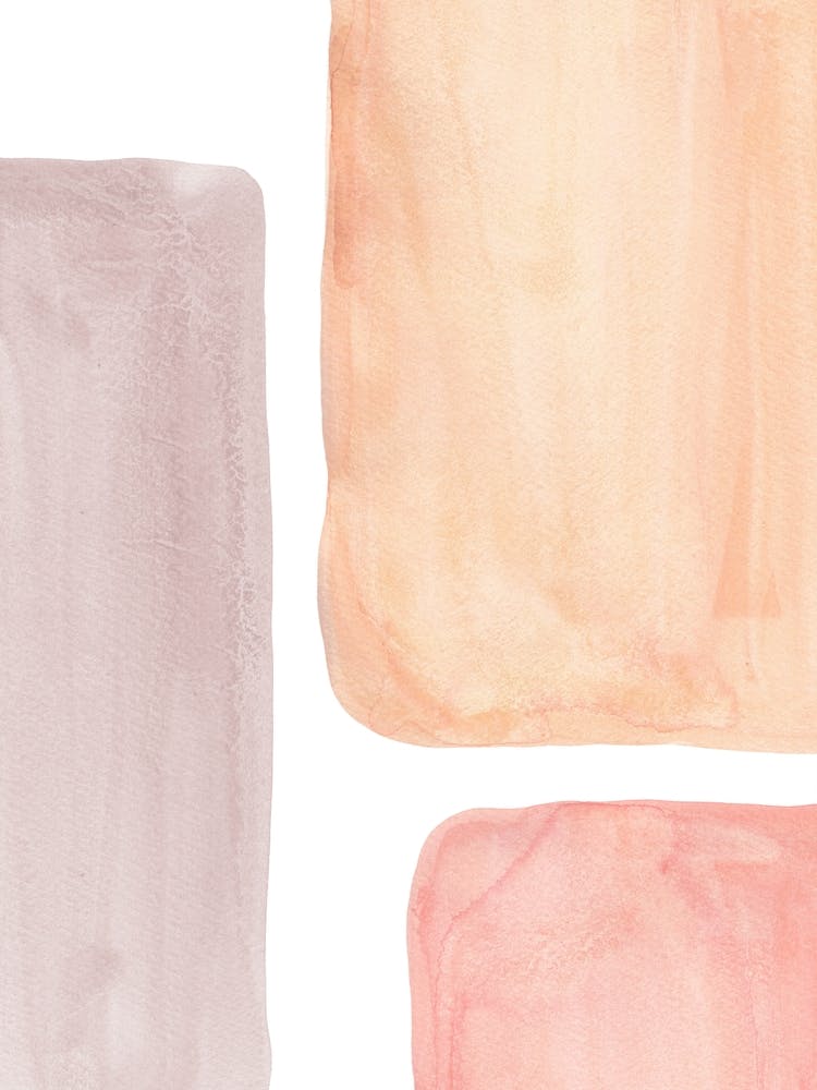 Pastel Watercolor color blocks