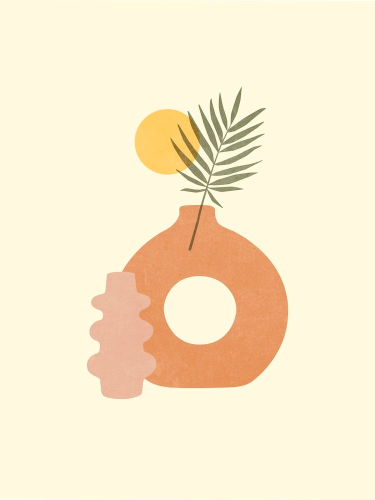 Caramel Bohemian Vase