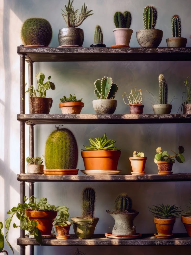 Cactus Shelf plant lover