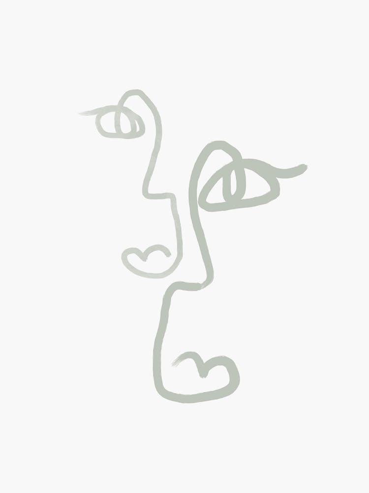 Double Faces Sage Green