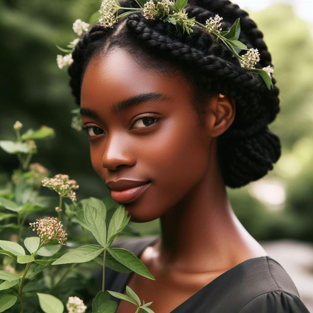 Black Woman With Braids
