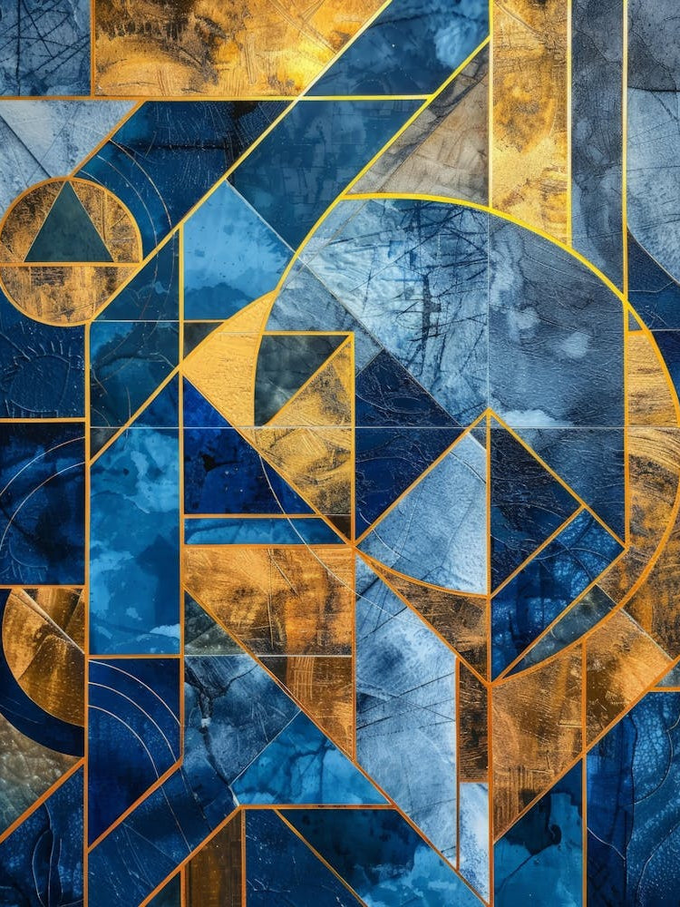 Abstract Geometric Painting 1