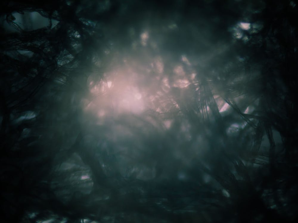 Bright Light In The Middle Of A Mysterious Space