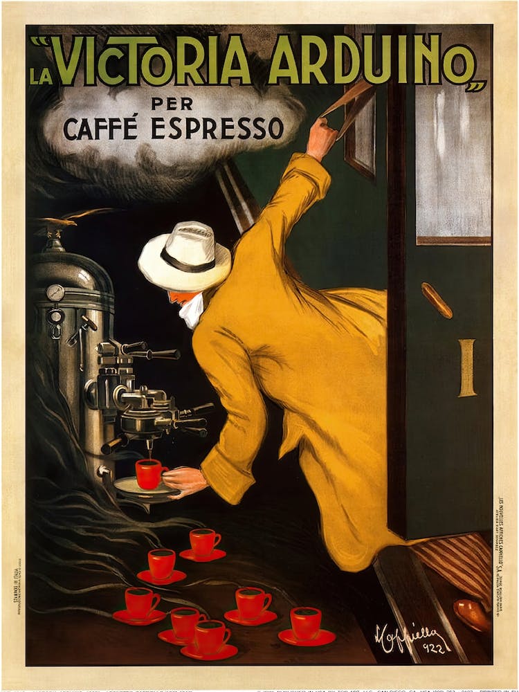 Advertising Poster For Victoria Arduino, Leonetto Cappiello