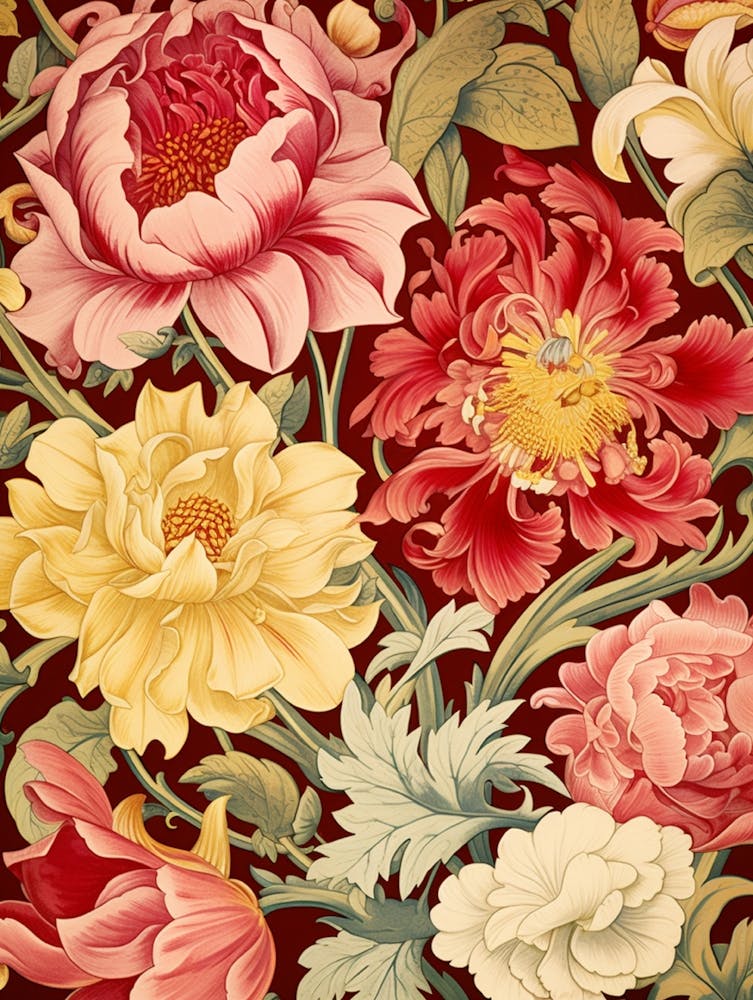 Blumen Tapete 174