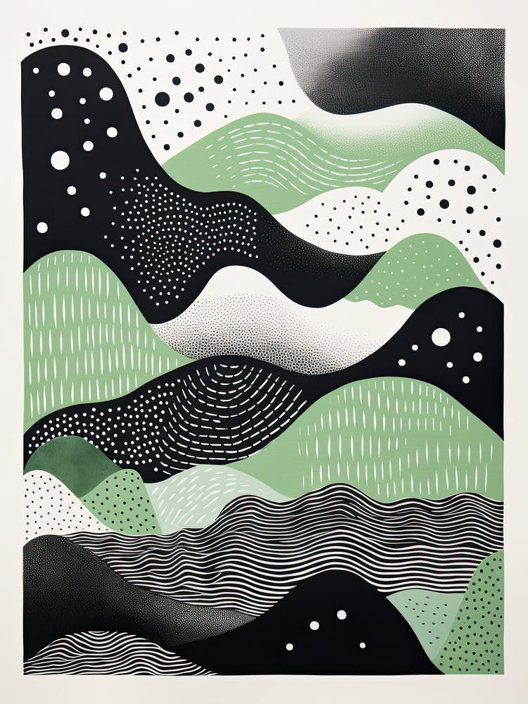 Melodic Mosaic; Risograph Vintage Harmonies