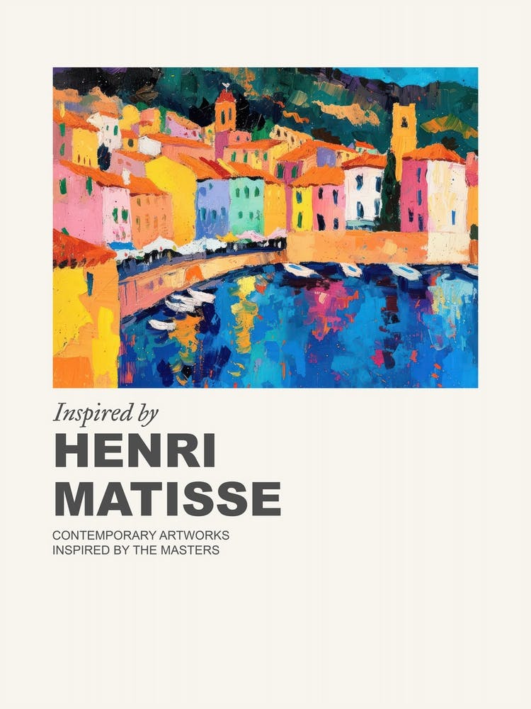 Museum Poster Inspired By Henri Matisse 1