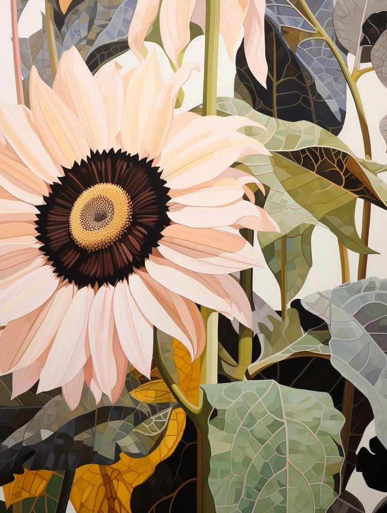 Flower Illustration Sunflower 2