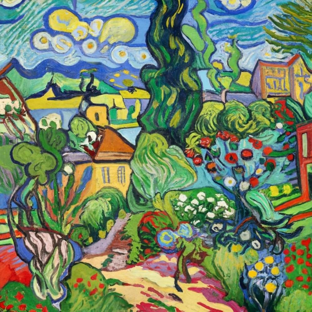 In The Garden van gogh wall art 2