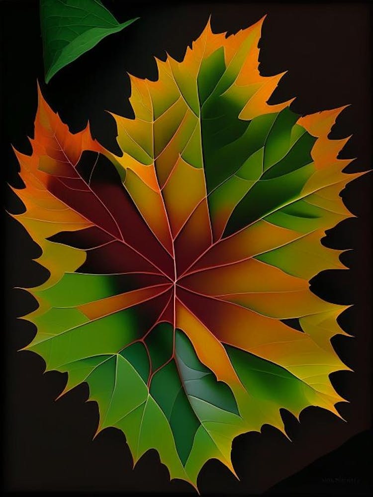 Sweetgum Leaf Vibrant Inspired