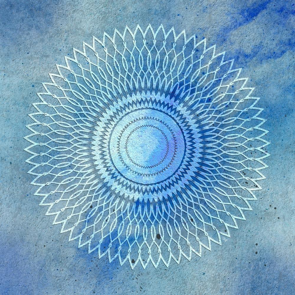 Blue Mandala One