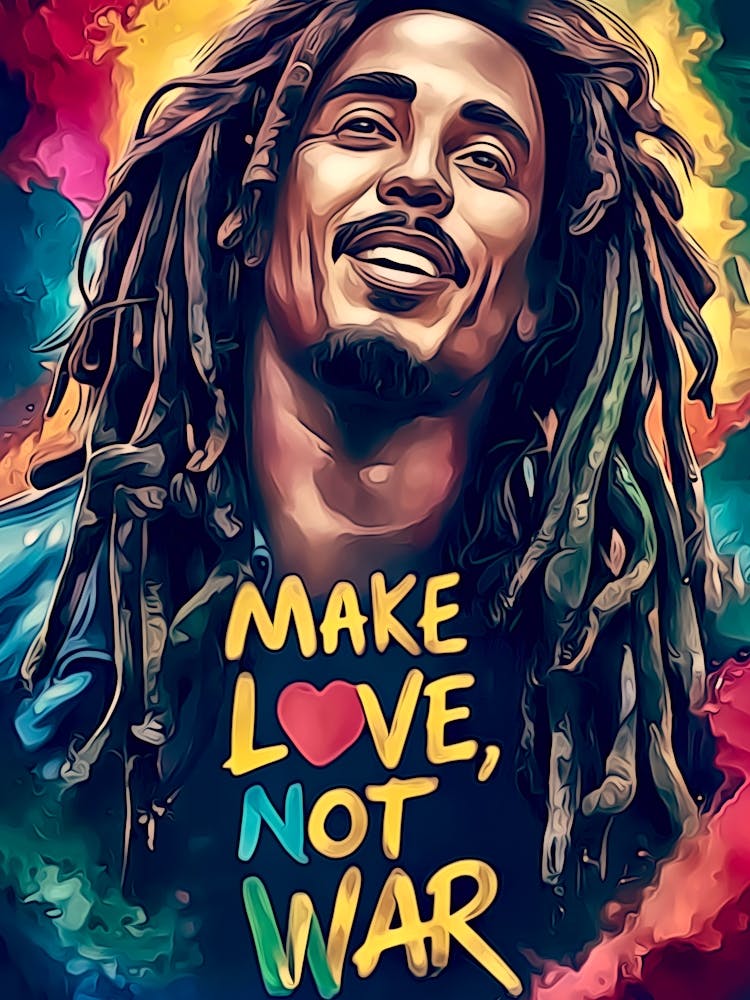 Bob Marley full color
